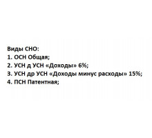 Смена Системы Налогообложения