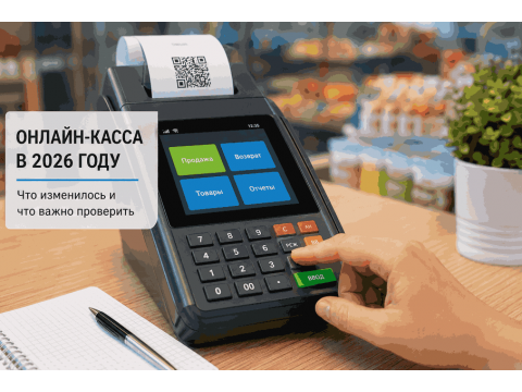Онлайн-кассы в 2026 году: изменения и что проверить