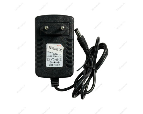 Блок питания 24V, 2A, 48W, 5.5х2.5 мм (ст-7.2)