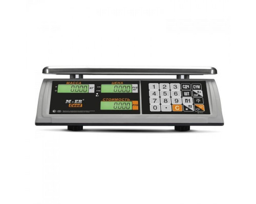 Весы торговые Mertech M-ER 327 AC-15.2 "Ceed" (LCD, Белые)