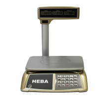 Весы торговые НЕВА НВ-25-1.5-203ЖК со стойкой (ЖК, зеленый индикатор)