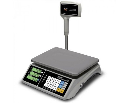 Весы торговые Mertech M-ER 328 ACPX-32.5 "TOUCH-M" (LCD, USB/RS-232)