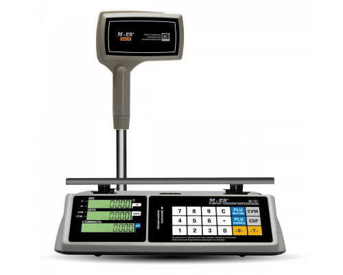 Весы торговые Mertech M-ER 328 ACPX-32.5 "TOUCH-M" (LCD, USB/RS-232)