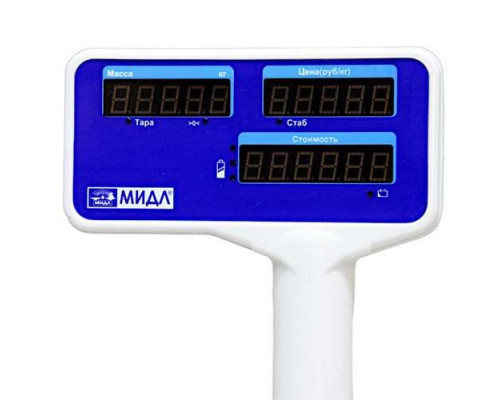 Весы торговые МИДЛ МТ 6 МГДА (1/2; 235х330) "МИДЛТЕХ (у)"