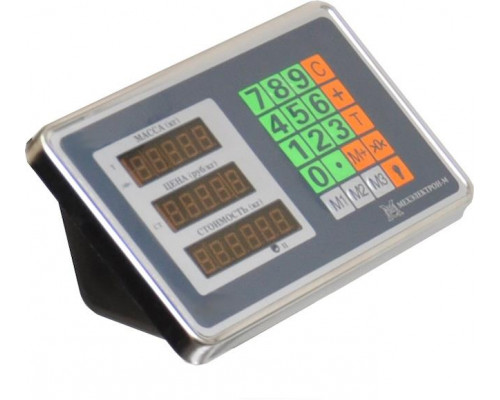 Весы платформенные МЕХЭЛЕКТРОН-М ВЭТ-1-1000П-1С-ДБ (1м*1,2м)