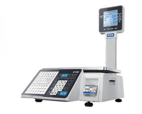Весы с печатью этикеток CAS CL3000J-15P (TCP-IP)