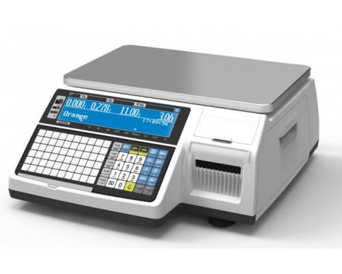 Весы с печатью этикеток CAS CL3000-15B (TCP-IP, WiFi)