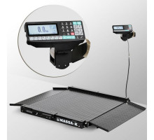 Весы платформенные с пандусом с печатью этикеток Масса-К 4D-LA-10/10-1500_RP