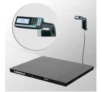 Весы платформенные с печатью этикеток Масса-К 4D-PM-15/15-3000-RL