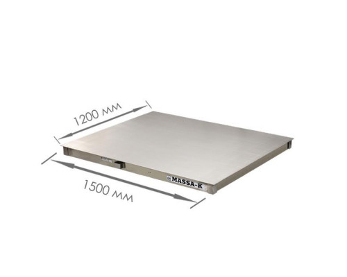 Весы платформенные с печатью этикеток Масса-К 4D-PM.S-15/12-2000-RP
