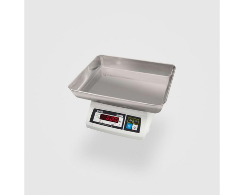 Весы фасовочные CAS SWII-10 "Fish tray" (RS-232)