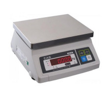 Весы фасовочные CAS SWII-10DD "SUS tray" (RS-232)