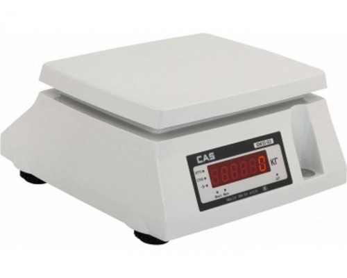 Весы фасовочные CAS SWII-10DD "SUS tray"