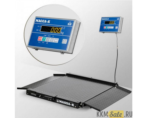 Весы платформенные с пандусом Масса-К 4D-LA-15/12-2000-AB