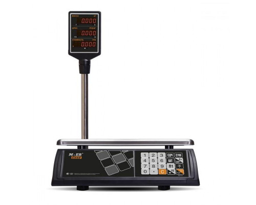 Весы торговые Mertech M-ER 327 ACP-32.5 "Ceed" (LED, Черные)