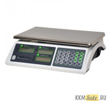 Весы торговые МЕХЭЛЕКТРОН-М ВР4900-15-2Д-АБ 10 (LCD, Светлый)