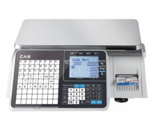 Весы с печатью этикеток CAS CL3000J-15B (TCP-IP, WiFi)