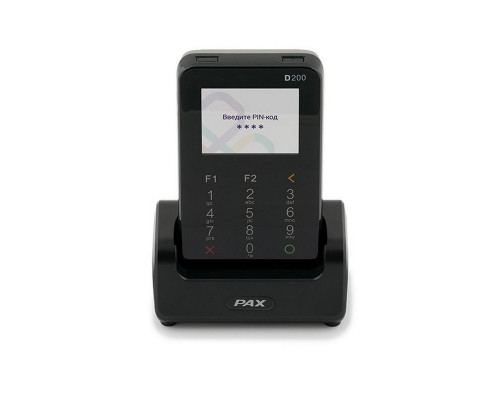 Пинпад банковский PAX D200 CTLS (GPRS/BT/WIFI) с коробом для вендинга, Банк Сбербанк
