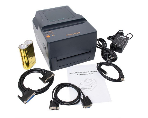 Принтер этикеток POScenter TT-100USE (203dpi, USB/RS-232/Ethernet/LPT)