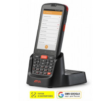 Терминал сбора данных АТОЛ Smart.Slim Plus Базовый (2D, 2/16Gb, WiFi/BT/NFC/LTE/GPS, Камера, Andr.10 GMS, ПО MS: Магазин 15 ПРОДУКТОВЫЙ, БАЗОВЫЙ)