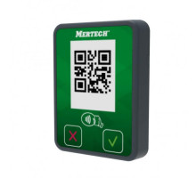 Терминал оплаты СБП Mertech Mini (с NFC, серый/зеленый)