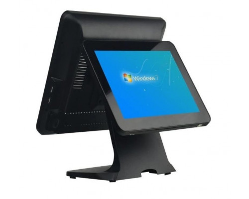 Сенсорный терминал 15" OL-P10 (J4125, 8/128Gb, MSR, РСТ, подставка W7, второй монитор 15", Без ОС)