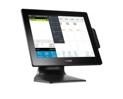 Сенсорный терминал 15" POSBANK Apexa G (J6412, 4/128Gb, MSR, WinIoT)
