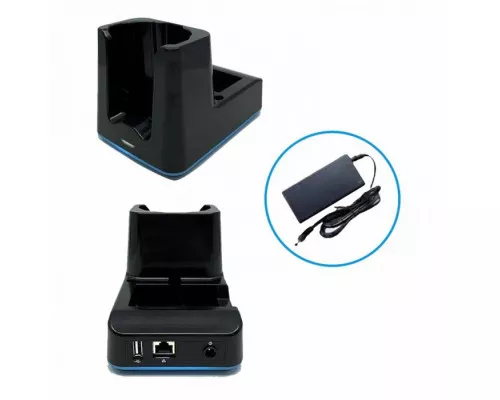 Зарядно-коммуникационная подставка для терминала HT730, Ethernet, USB-host, БП без сетевого кабеля
