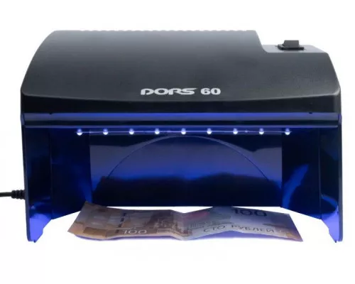 Детектор банкнот DORS 60 (черный)