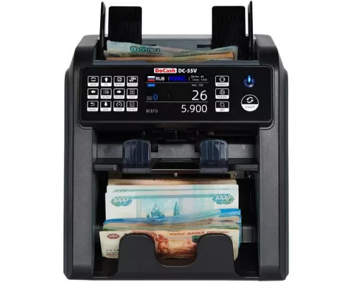 Счетчик банкнот DoCash DC-55V 2 CIS
