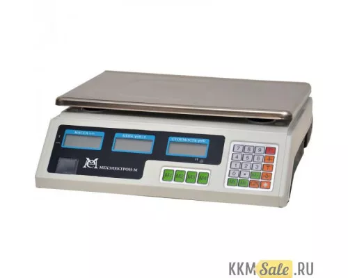 Весы торговые МЕХЭЛЕКТРОН-М ВР4900-30-2Д-АБ 06 (LCD)