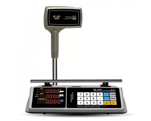 Купить Весы торговые Mertech M-ER 328 ACPX-15.2 "TOUCH-M" (LED, USB/RS-232) от Mertech