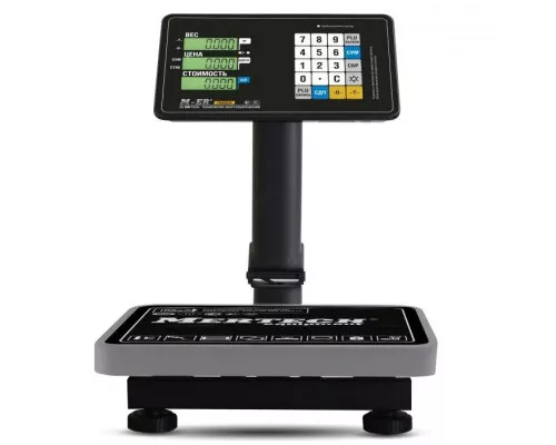Весы напольные торговые Mertech M-ER 333 ACPU-60.20 (с расч. стоимости LCD)