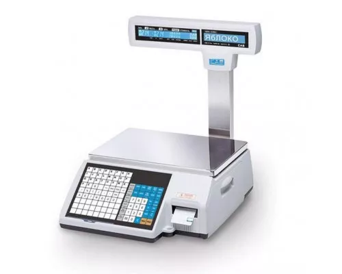 Весы с печатью этикеток CAS CL5000J-15IP (TCP-IP)