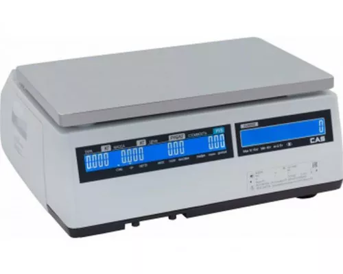 Весы с печатью этикеток CAS CL5000J-30IB (TCP-IP)