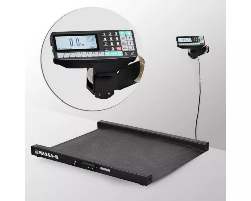 Весы платформенные с печатью этикеток Масса-К 4D-LM-10/10-2000-RP