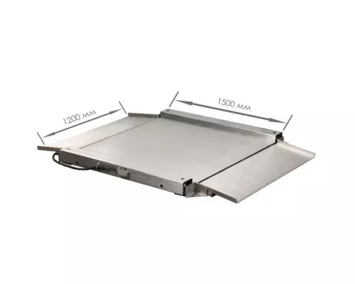 Весы платформенные с пандусом с печатью этикеток Масса-К 4D-LA.S-15/12-2000_RP