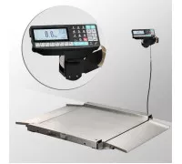 Весы платформенные с пандусом с печатью этикеток Масса-К 4D-LA.S-10/10-1000_RP