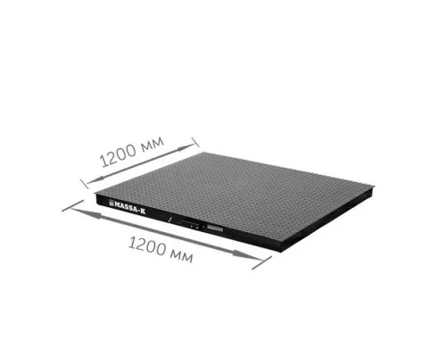 Весы платформенные с печатью этикеток Масса-К 4D-PM-12/12-2000-RL