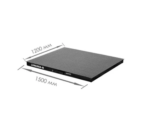 Весы платформенные с печатью этикеток Масса-К 4D-PM-15/12-1000-RP