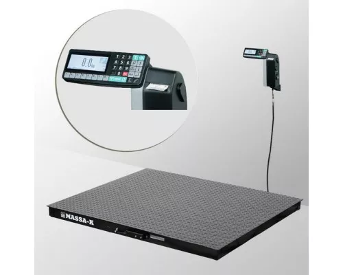 Весы платформенные с печатью этикеток Масса-К 4D-PM-15/12-2000-RL