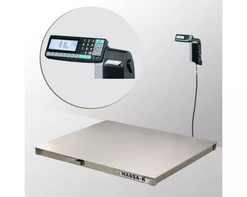 Весы платформенные с печатью этикеток Масса-К 4D-PM.S-15/12-2000-RL