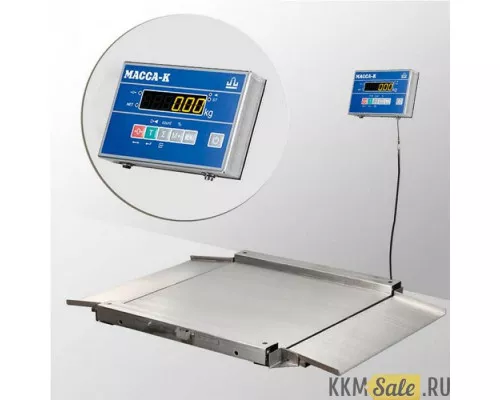 Весы платформенные с пандусом Масса-К 4D-LA.S-15/12-1000-AB(RUEW)