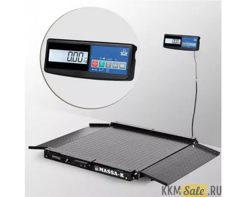 Весы платформенные с пандусом Масса-К 4D-LA-15/12-2000-A(RUEW)