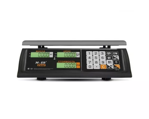 Купить Весы торговые Mertech M-ER 327 AC-15.2 "Ceed" (LCD, Черные) от Mertech