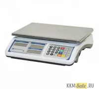 Весы торговые МЕХЭЛЕКТРОН-М ВР4900-30-2Д-АБ 16 (LCD)