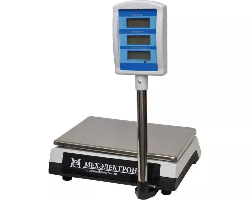 Весы торговые МЕХЭЛЕКТРОН-М ВР4900-30-2Д-САБ 05 (LCD)