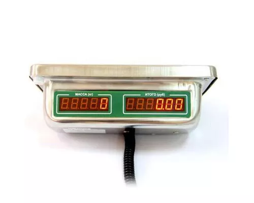 Весы напольные торговые МИДЛ МП 60 МДА Ф-3 (10/20; 300х400; нерж.) "Красная армия" авто