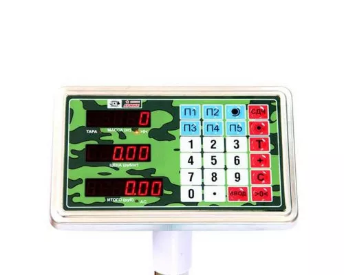 Весы напольные торговые МИДЛ МП 150 МЖА Ф-3 (20/50; 300х400; нерж.) "Красная армия"