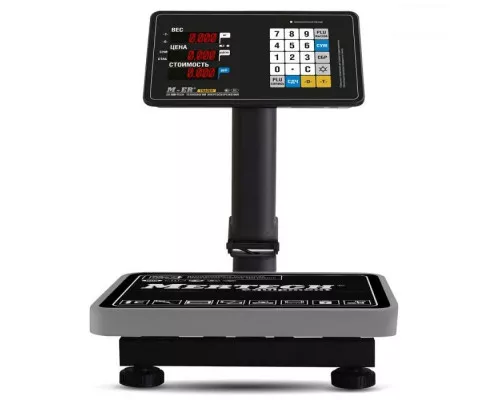 Купить Весы напольные торговые Mertech M-ER 333 ACPU-32.5 (с расч. стоимости LED) от Mertech